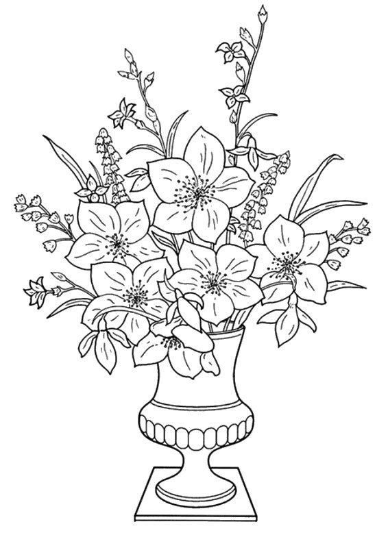 immagine Bouquet di fiori  in un vaso